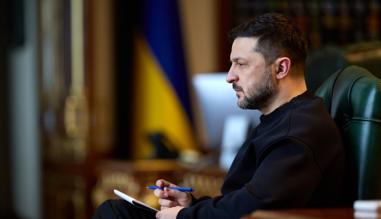 Зеленський обговорює ситуацію з ПС