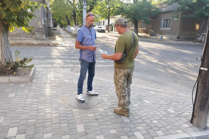 В Одессе работают палатки ТЦК: как получить консультацию по мобилизации