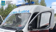 Росіяни вдарили дроном по швидкій допомозі на Харківщині: постраждали двоє медиків