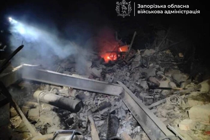 Russians targeted residential areas in Zaporizhzhia region with aerial bombs