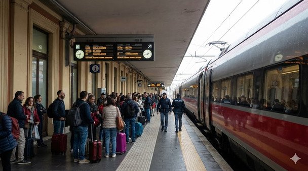 В Италии усилили охрану железных дорог после серии атак