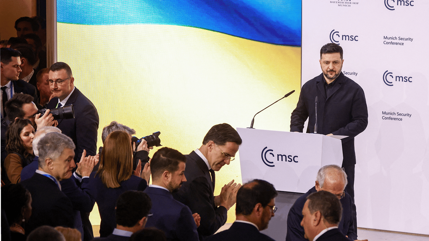 Зеленський на конференції у Мюнхені