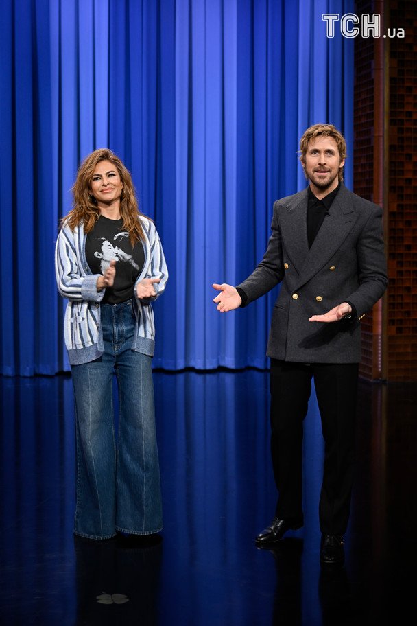 Ryan Gosling and Eva Mendes together in public