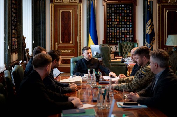 Зеленський на переговорах в Еміратах