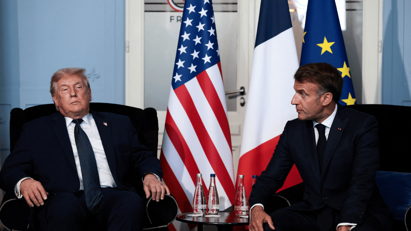 Макрон і Трамп обговорюють війну