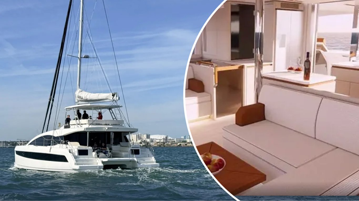 Панорамный обзор и просторные каюты: Aquila Catamarans анонсировала катамаран 50 Sail