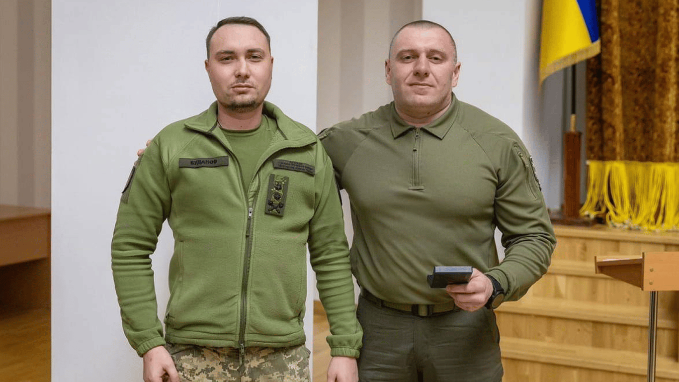 Буданов та Малюк на святкуванні дня народження