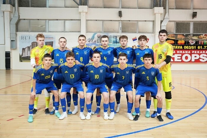 Die U19-Futsal-Nationalmannschaft der Ukraine spielt gegen Italien um den Einzug ins Halbfinale der Euro