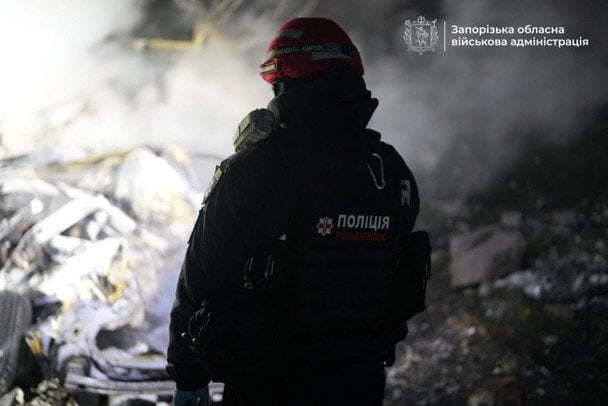 Ракетный удар по Запорожью: жертвы среди мирных жителей и перебои с электричеством
