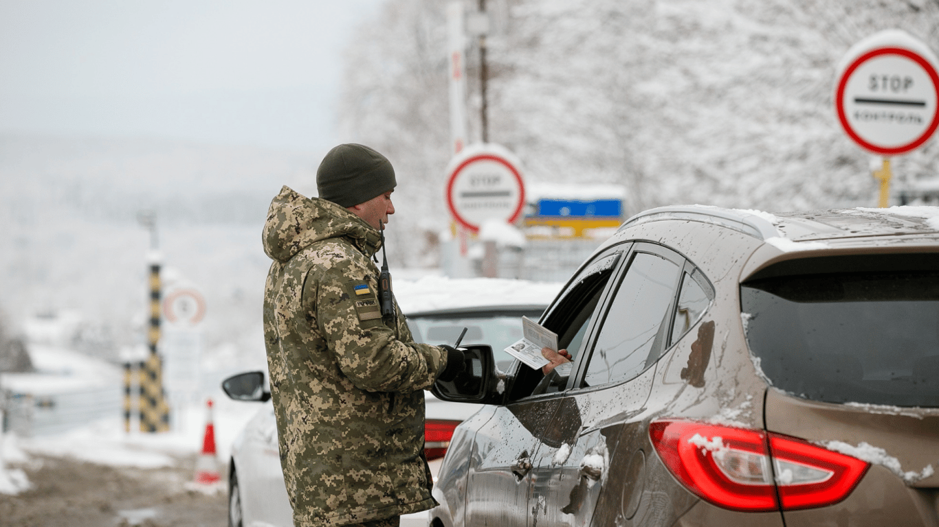 Заторы на границе 15 января