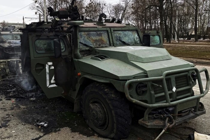 Схематичне зображення східної театру військових дій