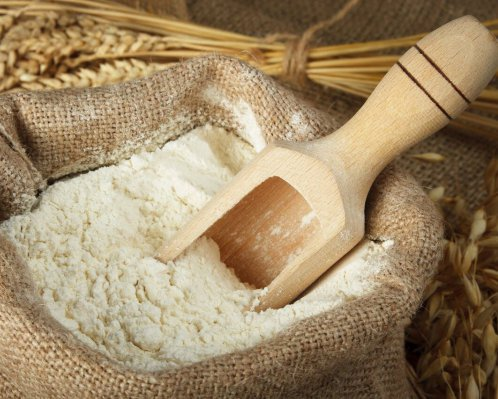 Store flour in a tightly closed container