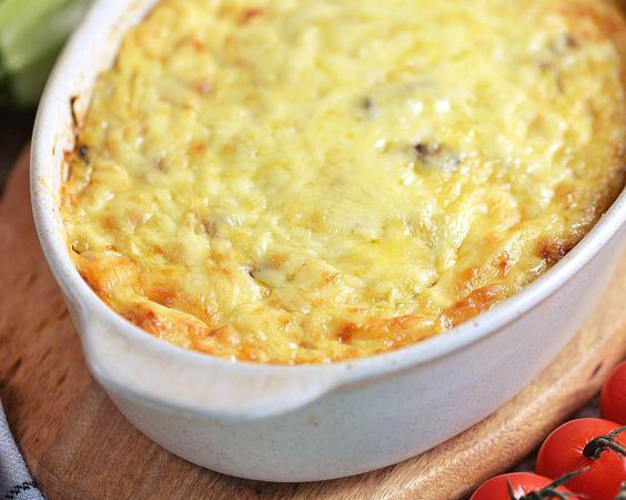 Cabbage and cheese casserole