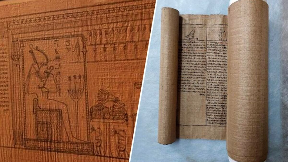 Image of the book of the dead in Egypt