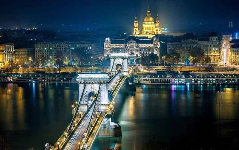 Picturesque landscapes of Budapest and its surroundings