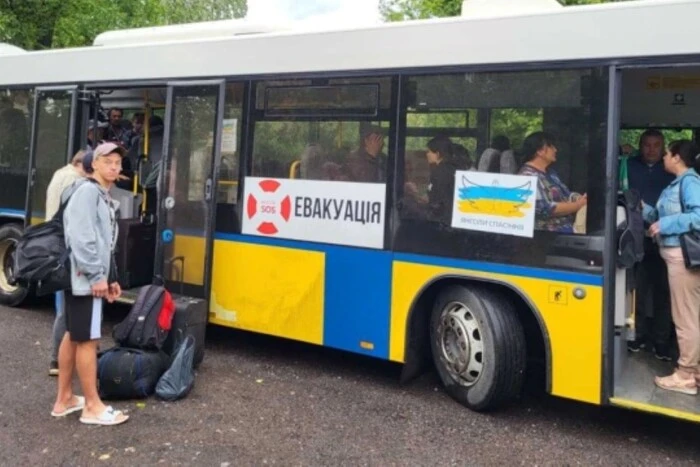 Evacuation of residents in the border area of Sumy region