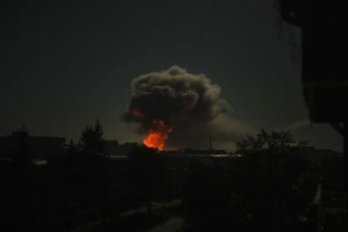 Fire in Rostov-on-Don