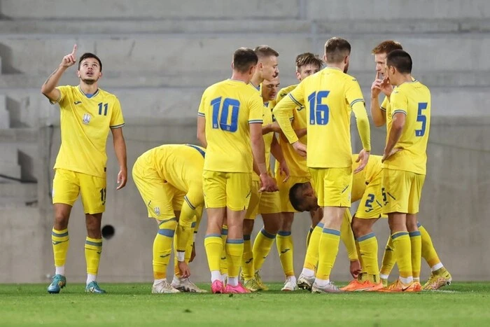 Ukrainian youth national team, victory over Serbia