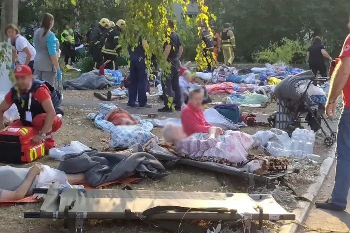 Взрыв в гериатрическом пансионате в Сумах