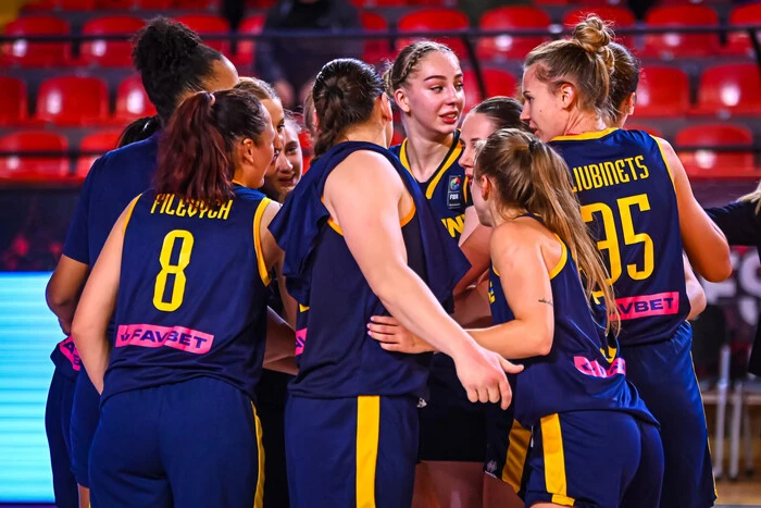 Ukraine's women's team defeated North Macedonia