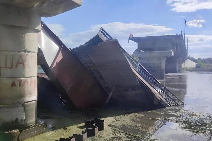 Взрывы в Киеве и пожар на мосту в Курском