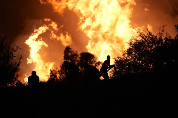 Forest fires in Turkey