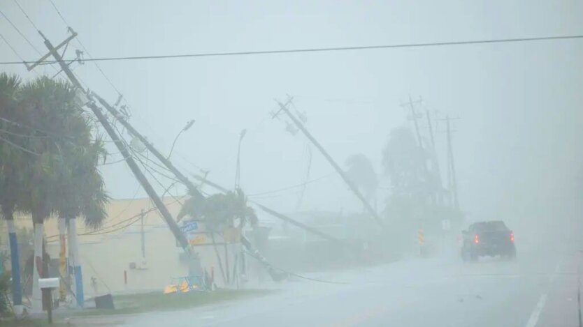 Hurricane Milton approaching Florida