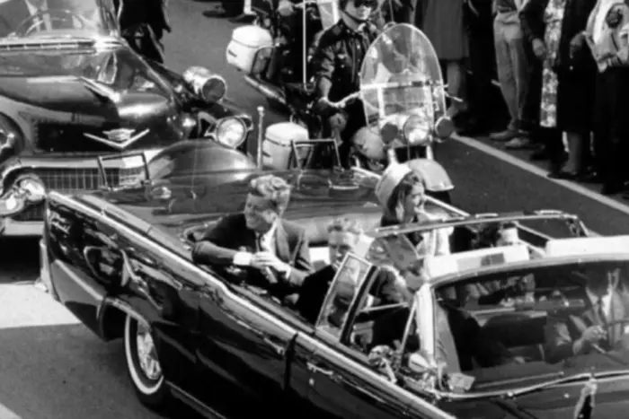 Unique frames after President Kennedy's assassination