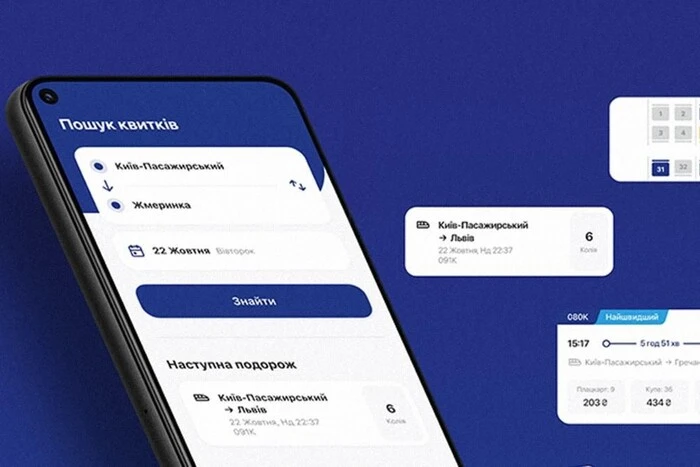 Ukrzaliznytsia präsentiert neue Funktionen in der App