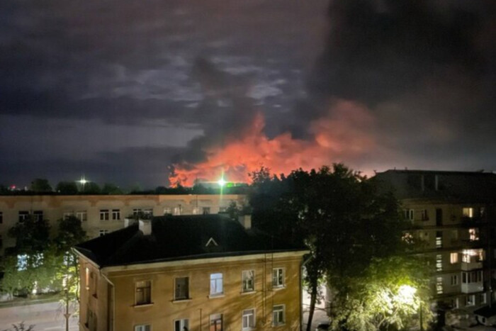 Attack on Lipetsk aerodrome: deployed vehicles