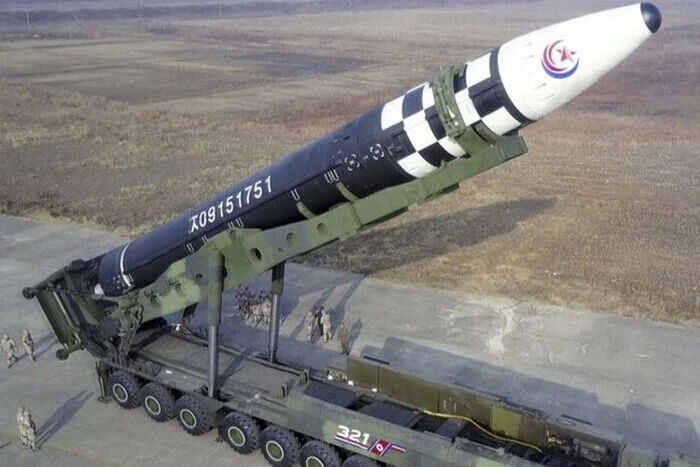 Shot down North Korean missile with western details