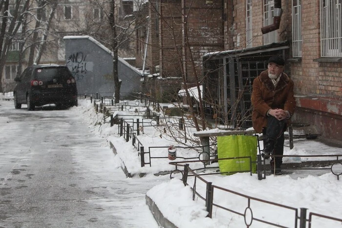 Повітряна зима із льодовою засліпкою