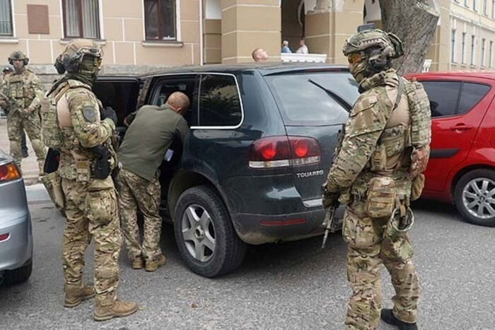 Задержание сотрудников ТЦК в Тернопольской области