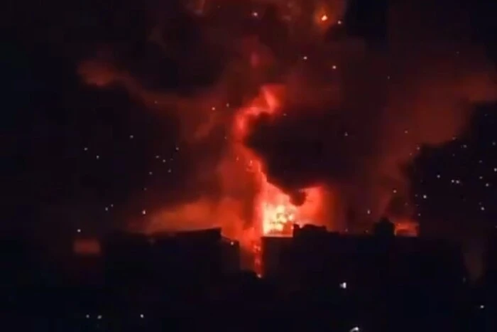 Israeli airstrikes on Beirut (video)