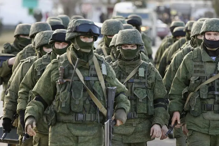 Image of Russian military in Ukraine