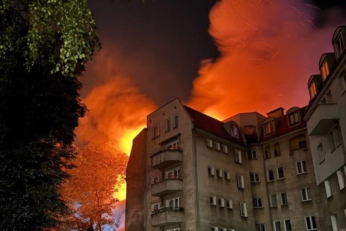 Взрывы в доме в Польше