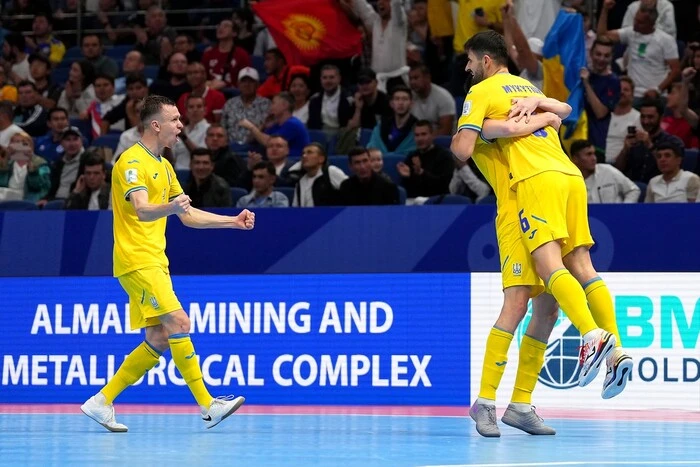 Ukraine national futsal team in the semi-finals of the World Cup 2024