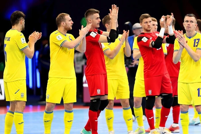 Ukraine and France play futsal for the «bronze» medal