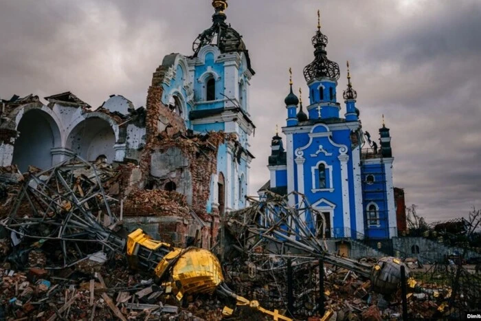 Churches destroyed by the Russians in Ukraine