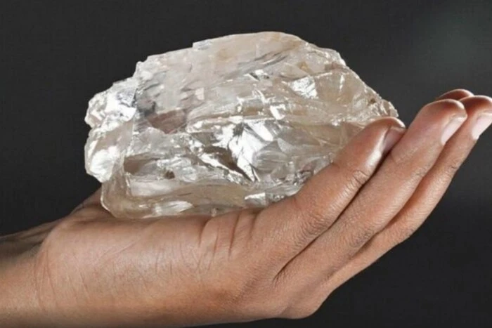 One of the largest diamonds in Botswana