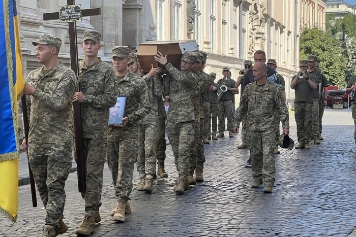 Lviv bids farewell to fallen soldier in Kurshchyna