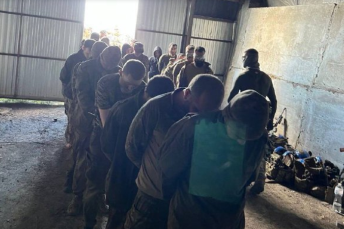 Ukrainian Armed Forces captured Russian soldiers in Kursk region