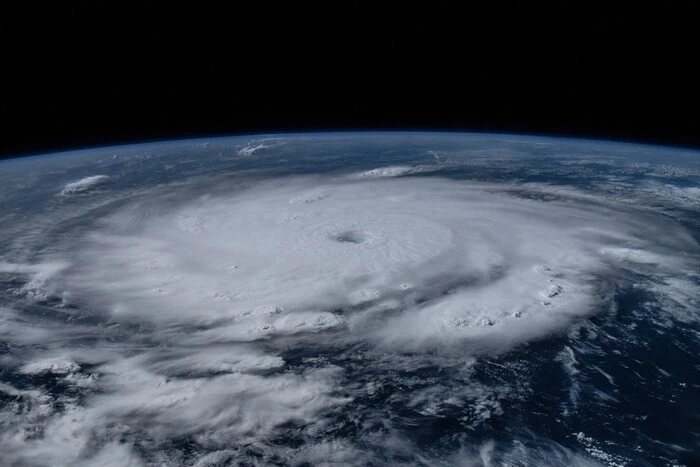 Destruction during Hurricane Milton in Florida