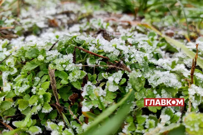 Первый снег приближается к Украине