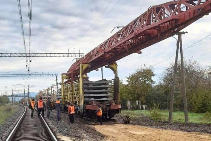 Будівництво євроколії Чоп-Ужгород. 