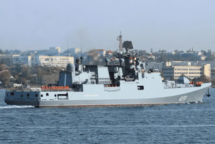 Russian ships with 'Kalibr' missiles in the Black Sea