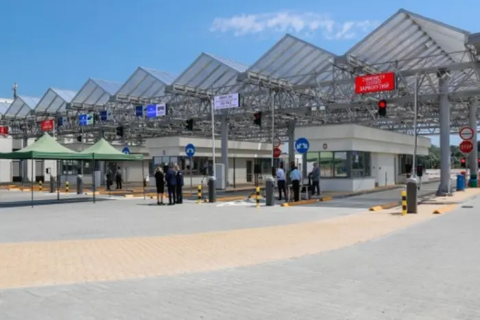 Border crossing point with Poland