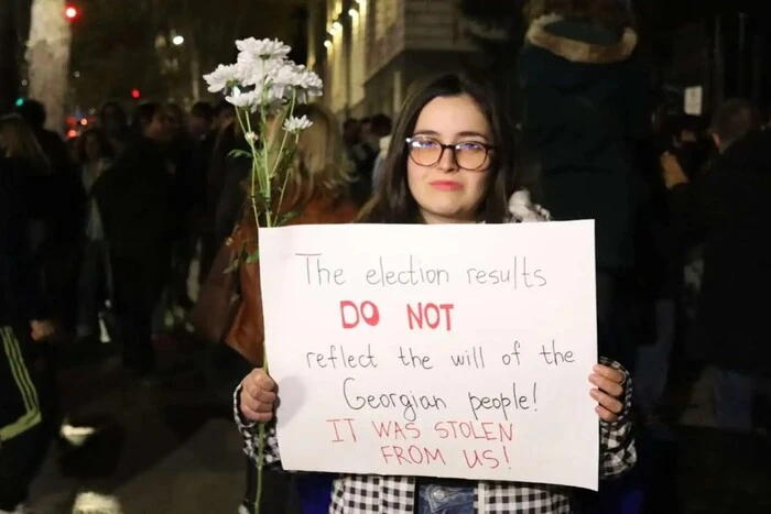 Student protests in Tbilisi