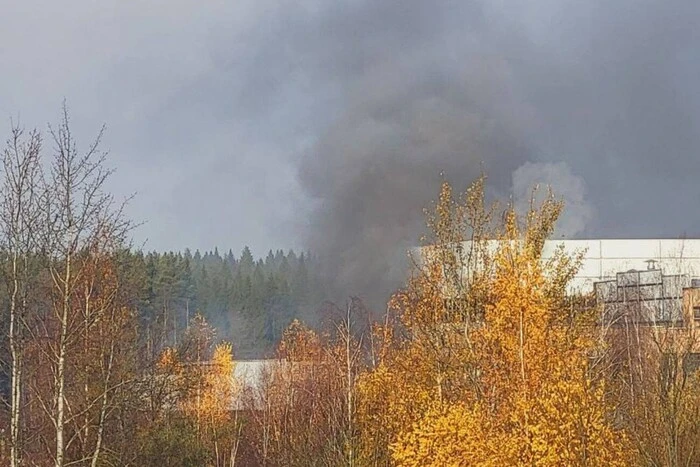 Fire at a major electrical engineering enterprise near Moscow