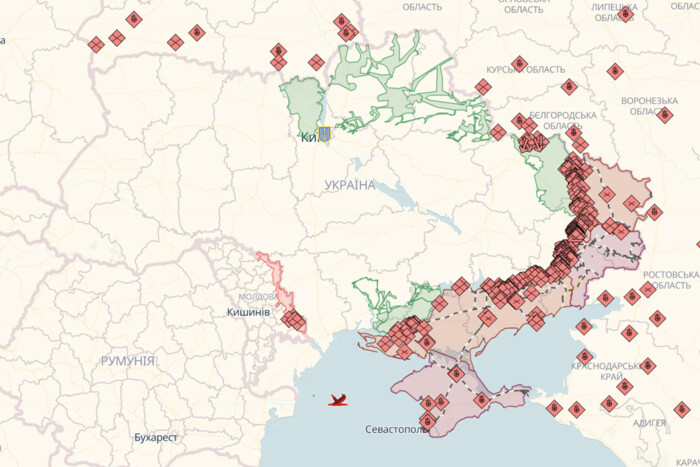 Онлайн-карта бойових дій в Україні на 20 вересня: ситуація на фронті